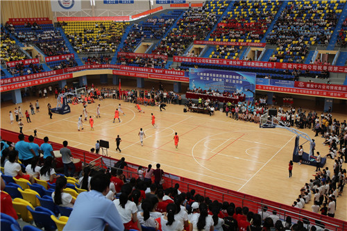 以團(tuán)結(jié)奮進(jìn)  譜二建新篇——公司男女隊(duì)組隊(duì)參加集團(tuán)第二屆“建投杯”籃球比賽