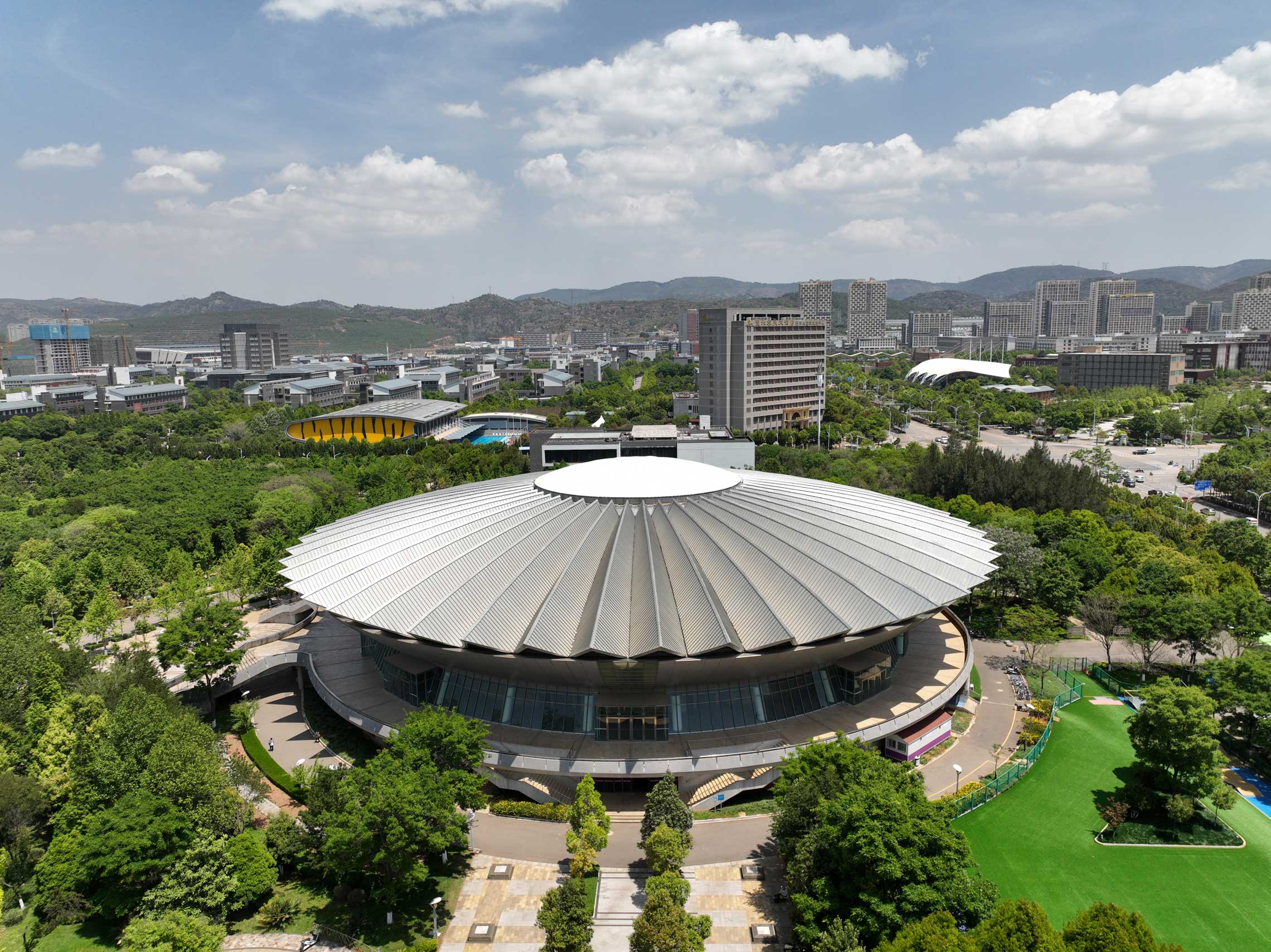 國優(yōu)獎(jiǎng)-云南師范大學(xué)呈貢校區(qū)體育館